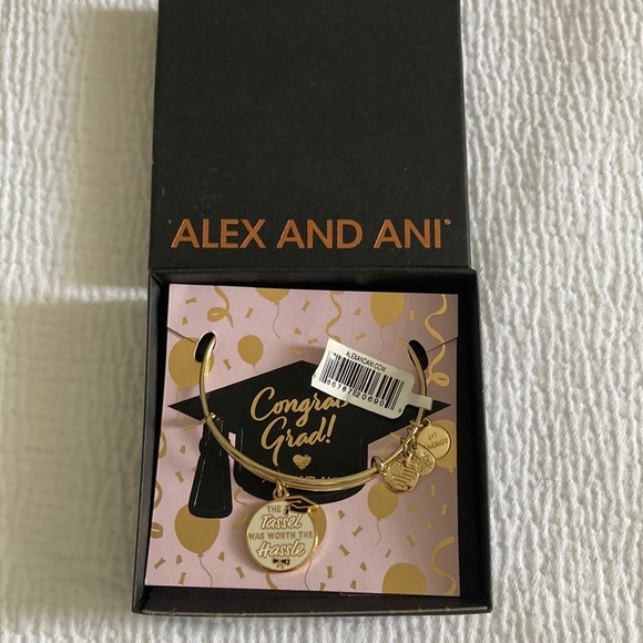 Alex and Ani Jewelry - Alex and Ani Gold Graduation Charm Bracelet